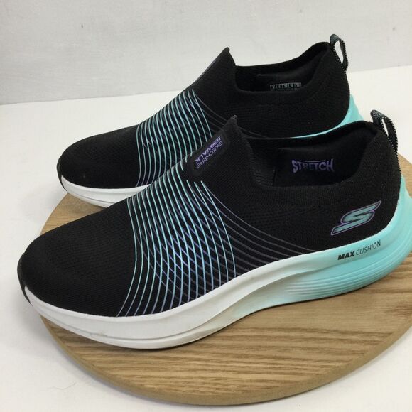 Skechers Performance Go Walk Max Walker Sally Max Cushion Sneaker Black Size 9 - Picture 5 of 10